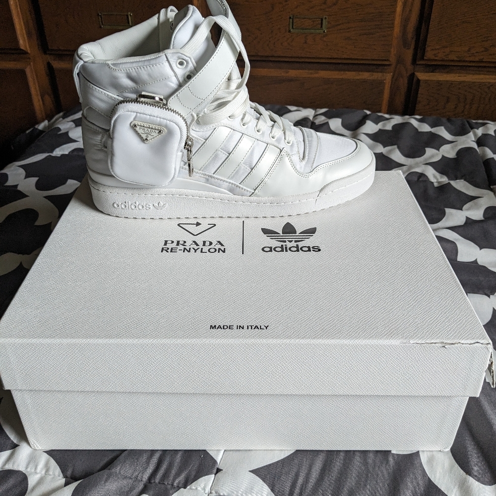 Prada Re-nylon Adidas Forum High-Tops - Picture 3 of 3
